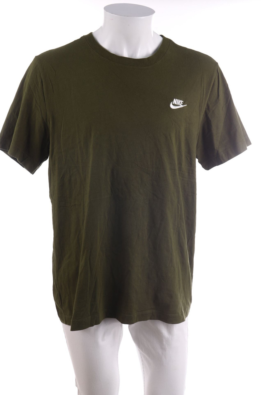 NIKE - T-Shirt mit Logo-Stickerei - L
