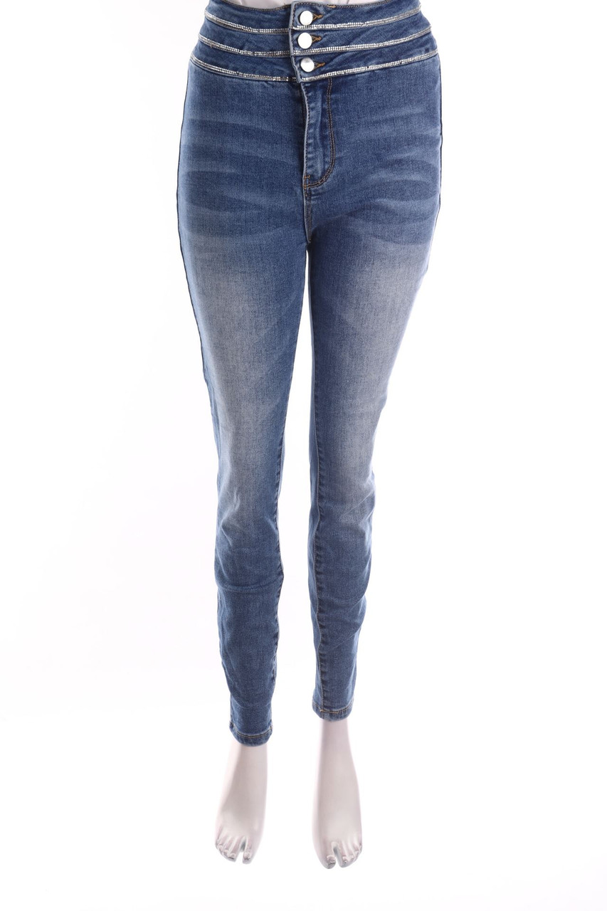 AMISU - Used Look Skinny-Jeans - M