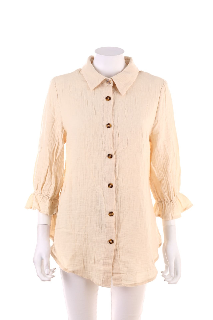 SHEIN - Baumwoll-Bluse - L