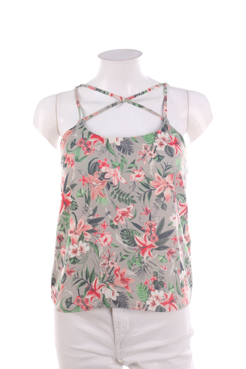 C&A - Top mit Blumen-Print - XS
