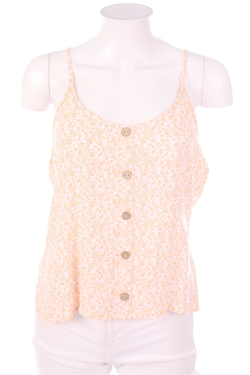 Ohne Label - Top mit Blumen-Print - M