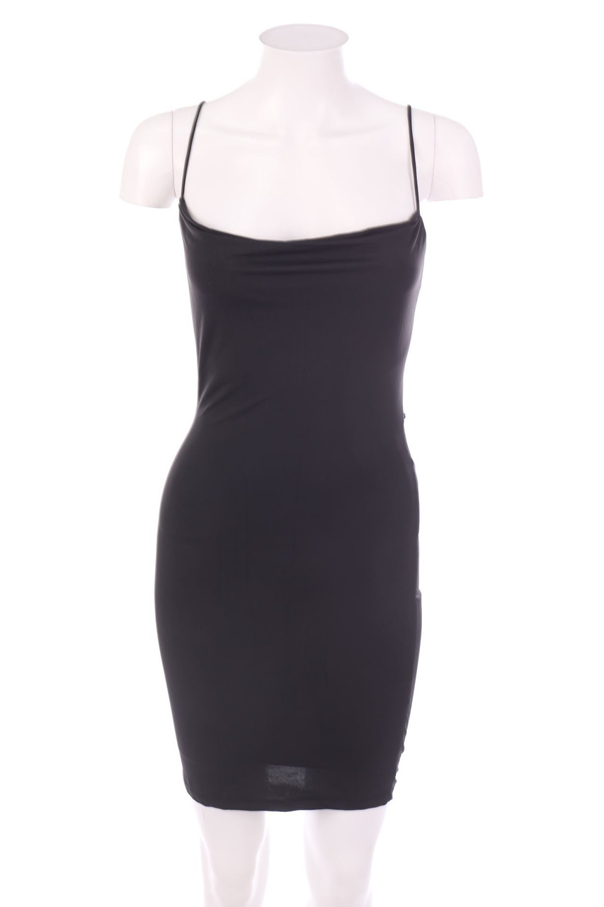 Ohne Label - Kleid mit tiefem Rückenausschnitt - XS