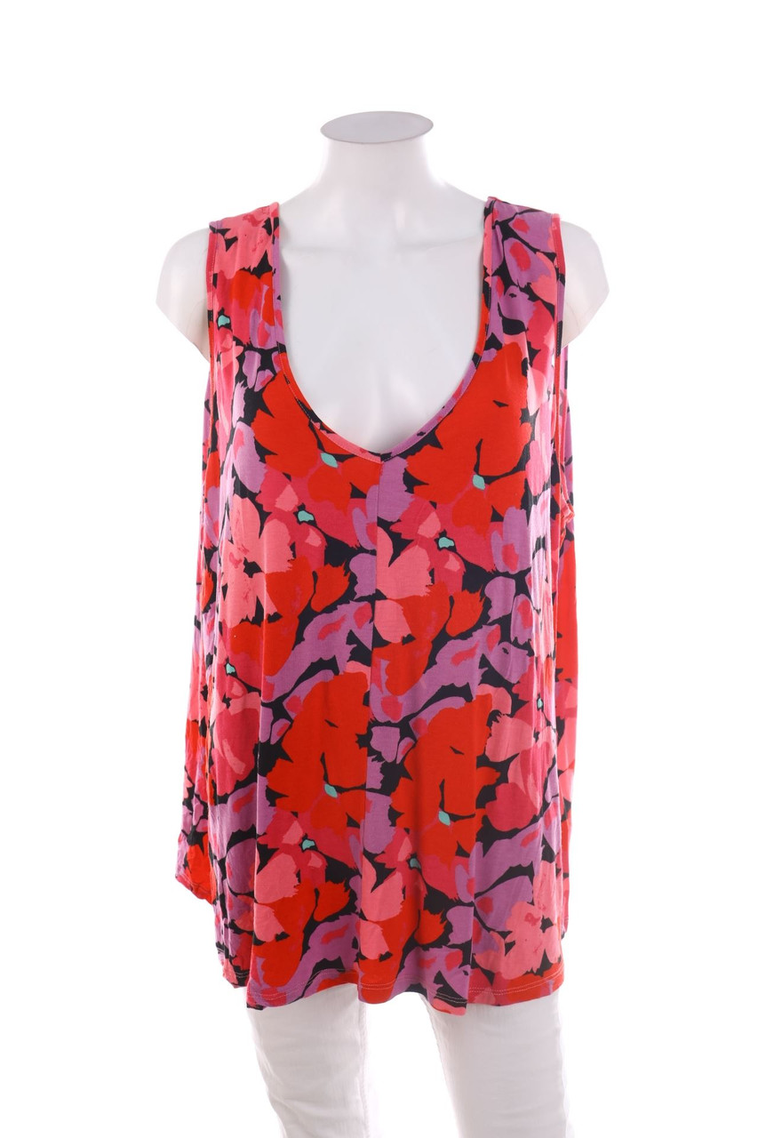 bonprix collection - Top mit floralem Muster - 48