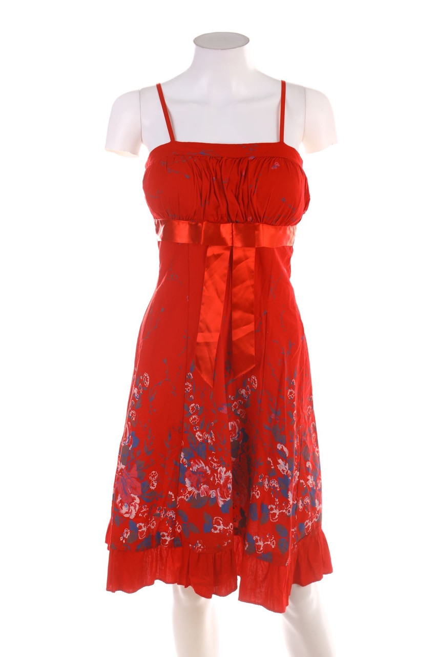 Ohne Label - Minikleid mit Schleife - D 32-34