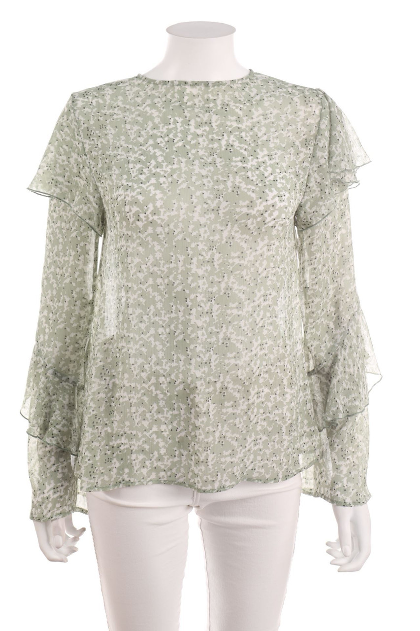 Ohne Label - Bluse mit Muster - S