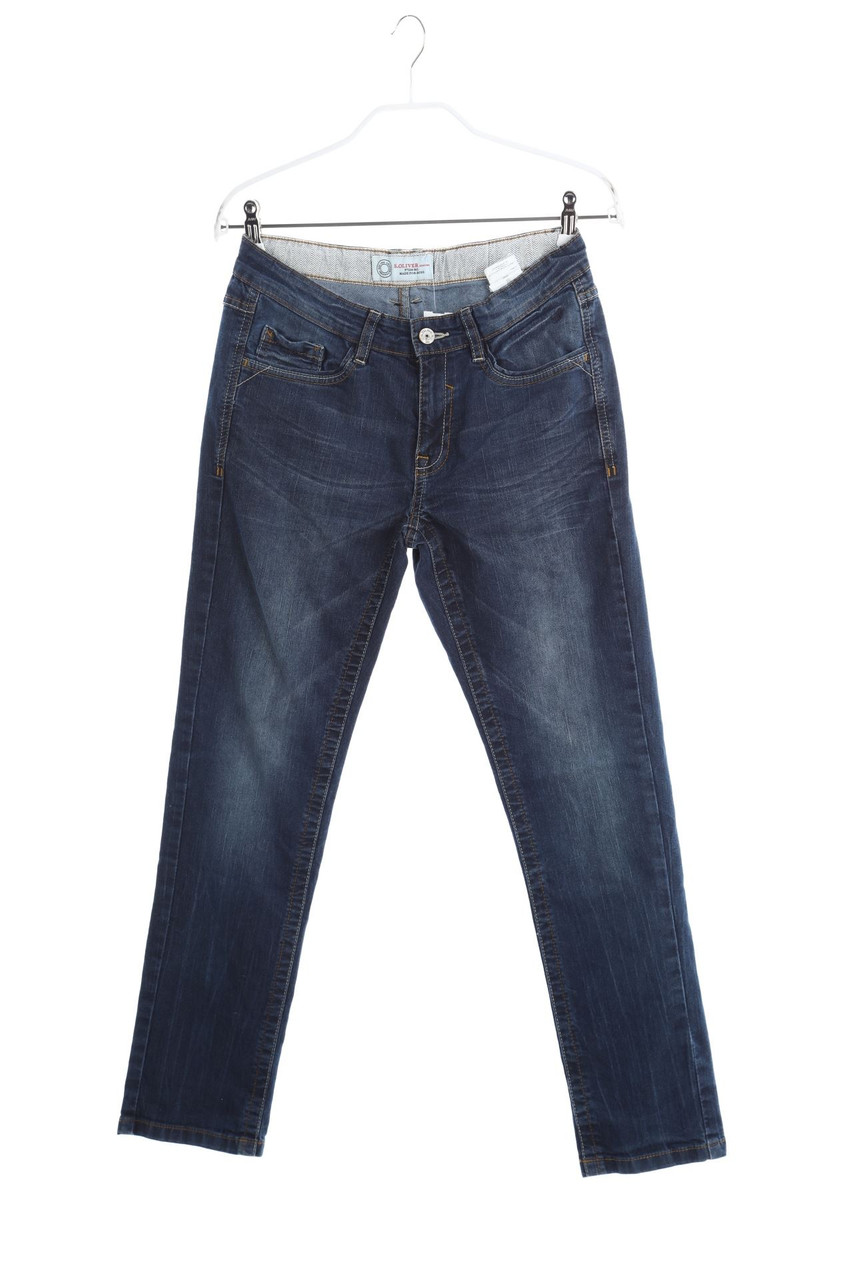s.Oliver - Jeans mit Logo-Stickerei - 158