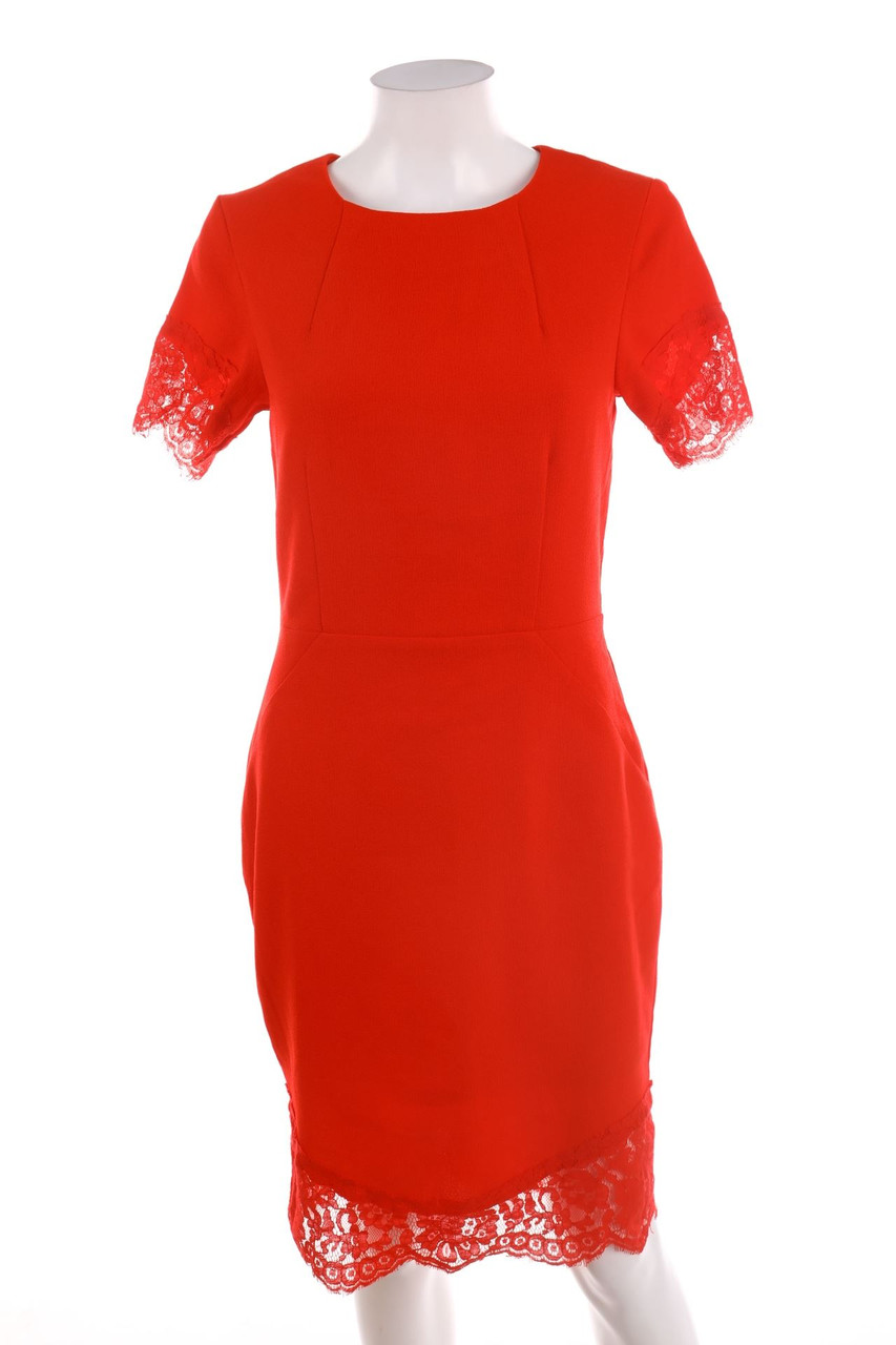 H&M - Etui-Kleid mit Spitze - M