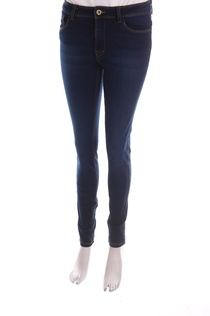 ONLY - Dark Denim Skinny-Jeans - M