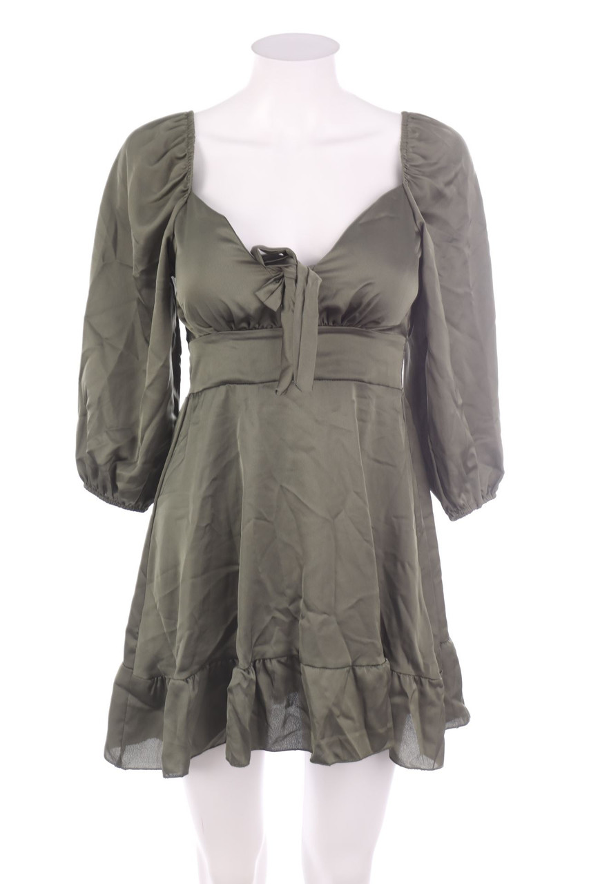 Ohne Label - Minikleid mit Volants - D 32