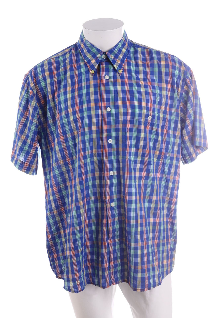 SECONDHAND - Kurzarm-Hemd mit Button-down-Kragen - L