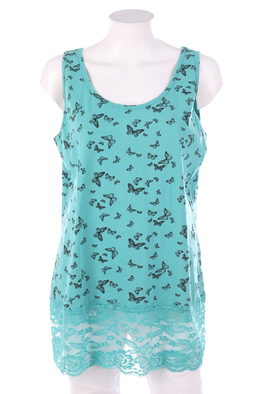 Laura Torelli - Top mit Spitze - XL