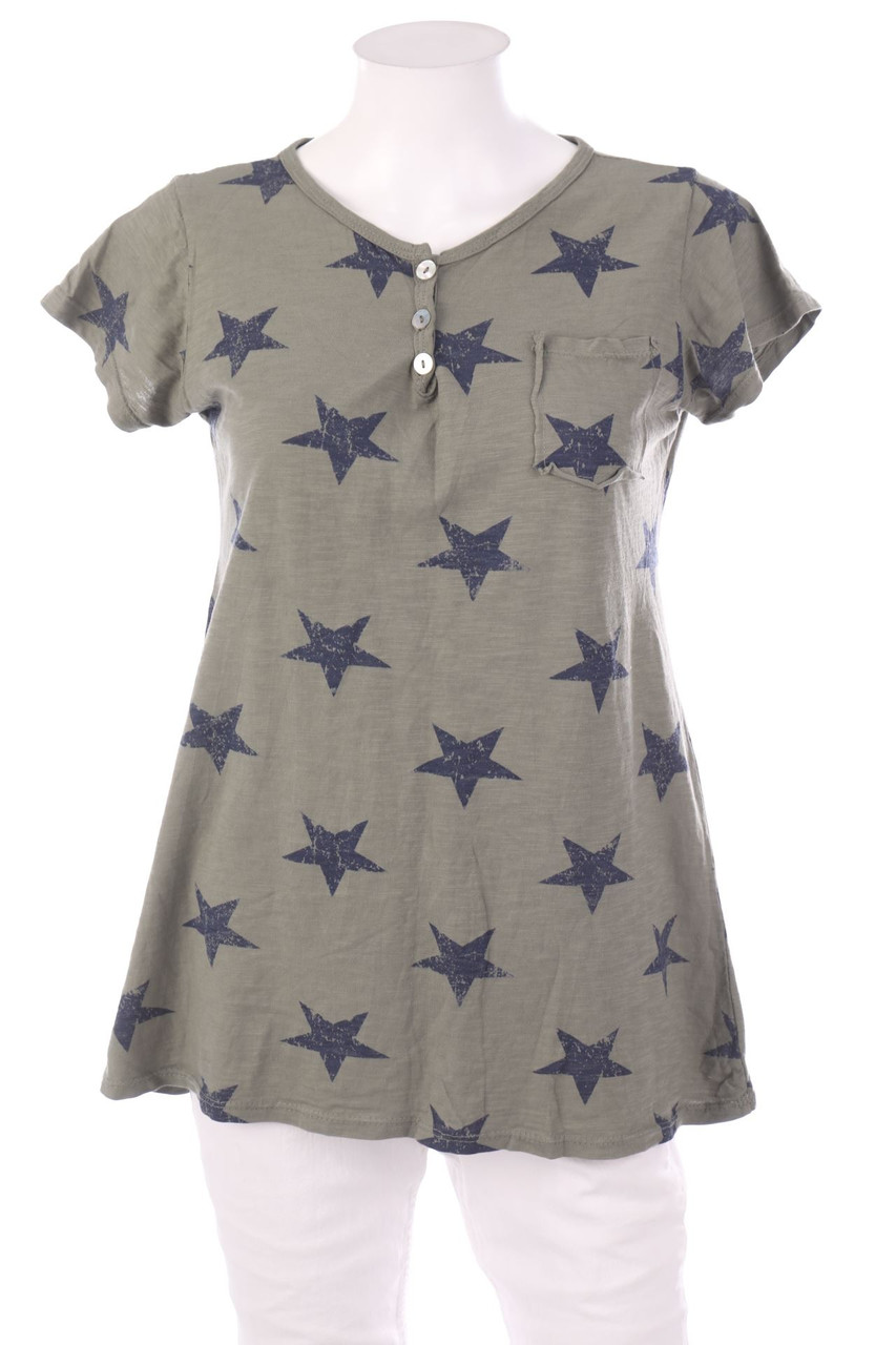 Ohne Label - Kurzarm-Shirt - L