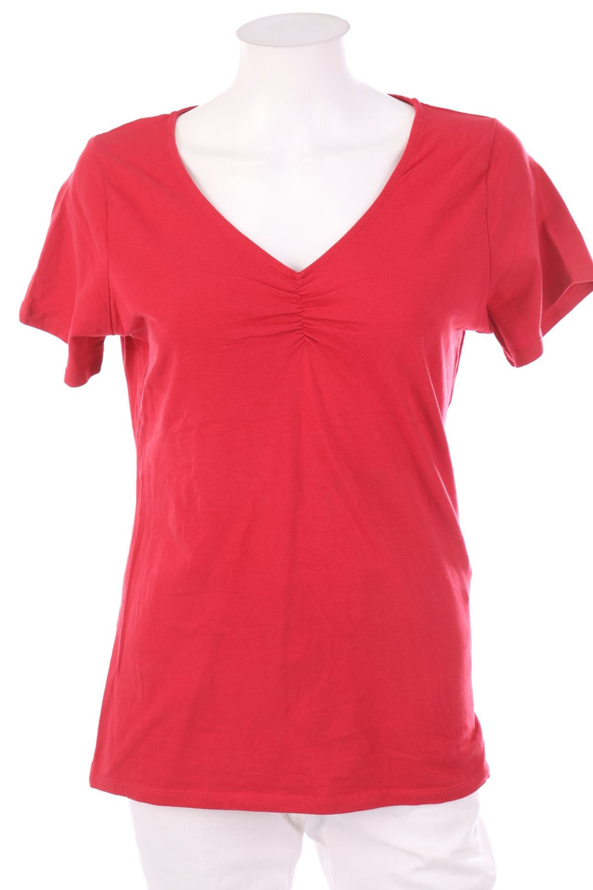 Chicorée - Kurzarm-Shirt aus Baumwoll-Mix - L