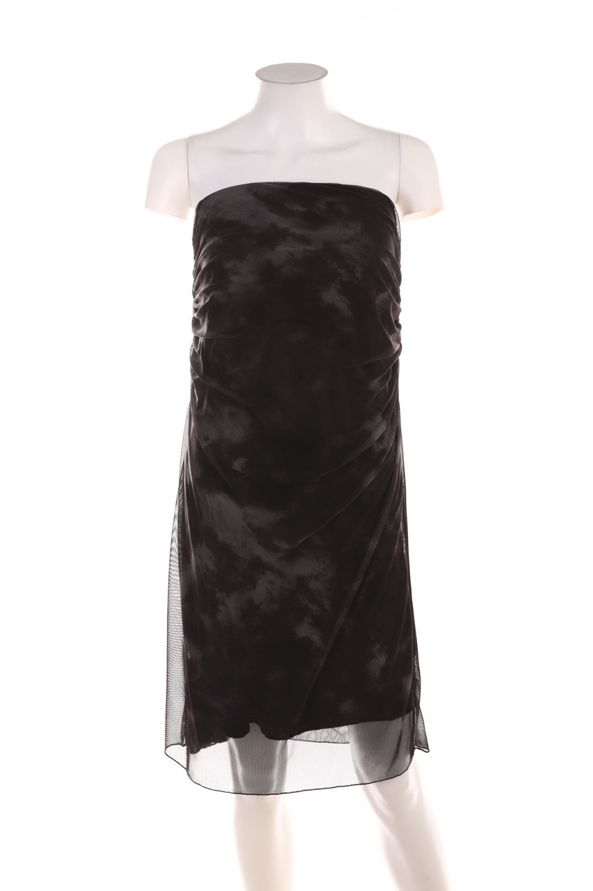 Ohne Label - Minikleid mit Raffungen - S