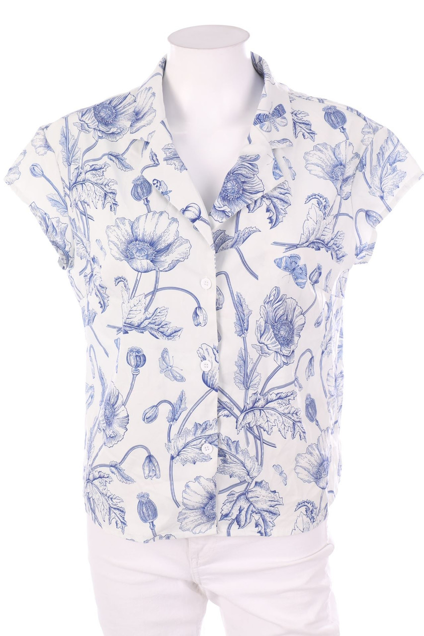 SECONDHAND - Kurzarm-Bluse - XL