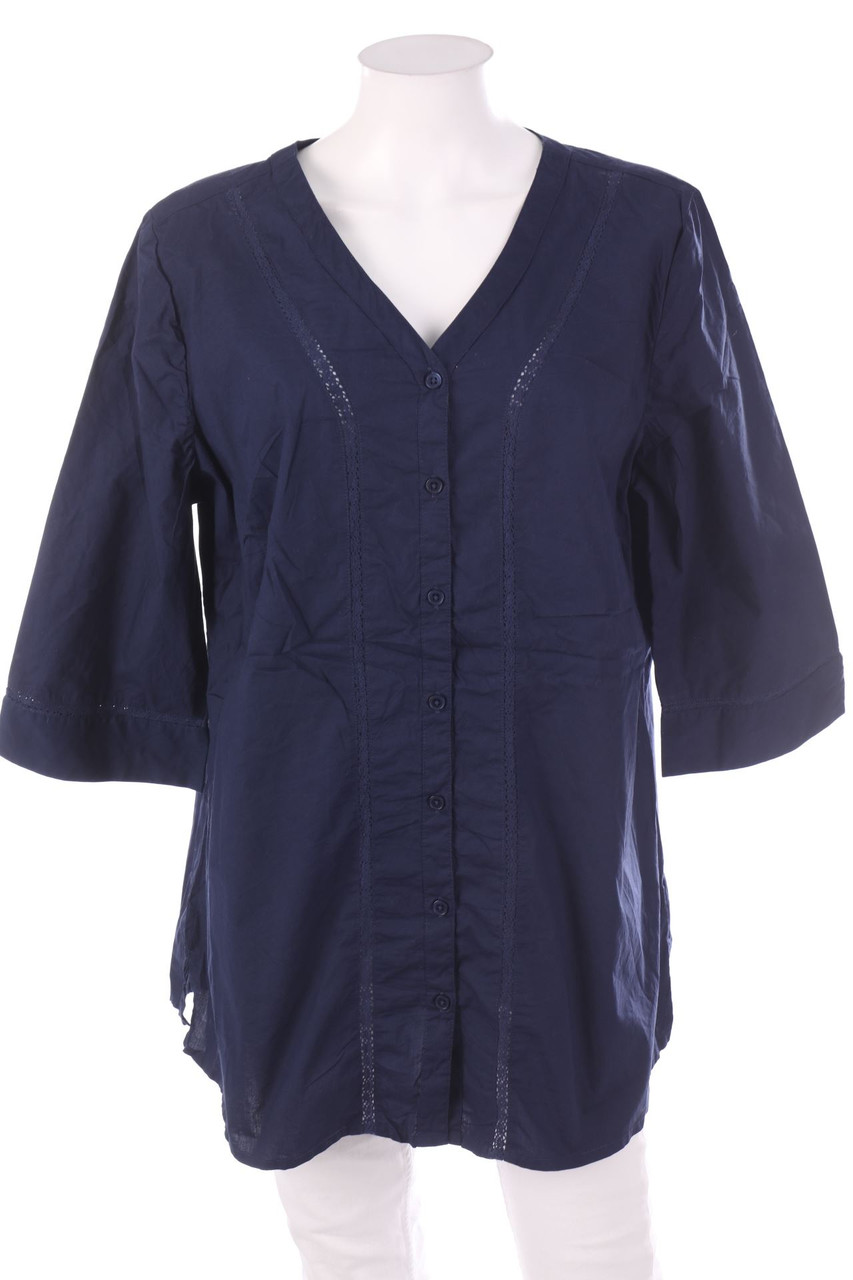 sheego - Bluse mit 3/4-Ärmel - 3XL