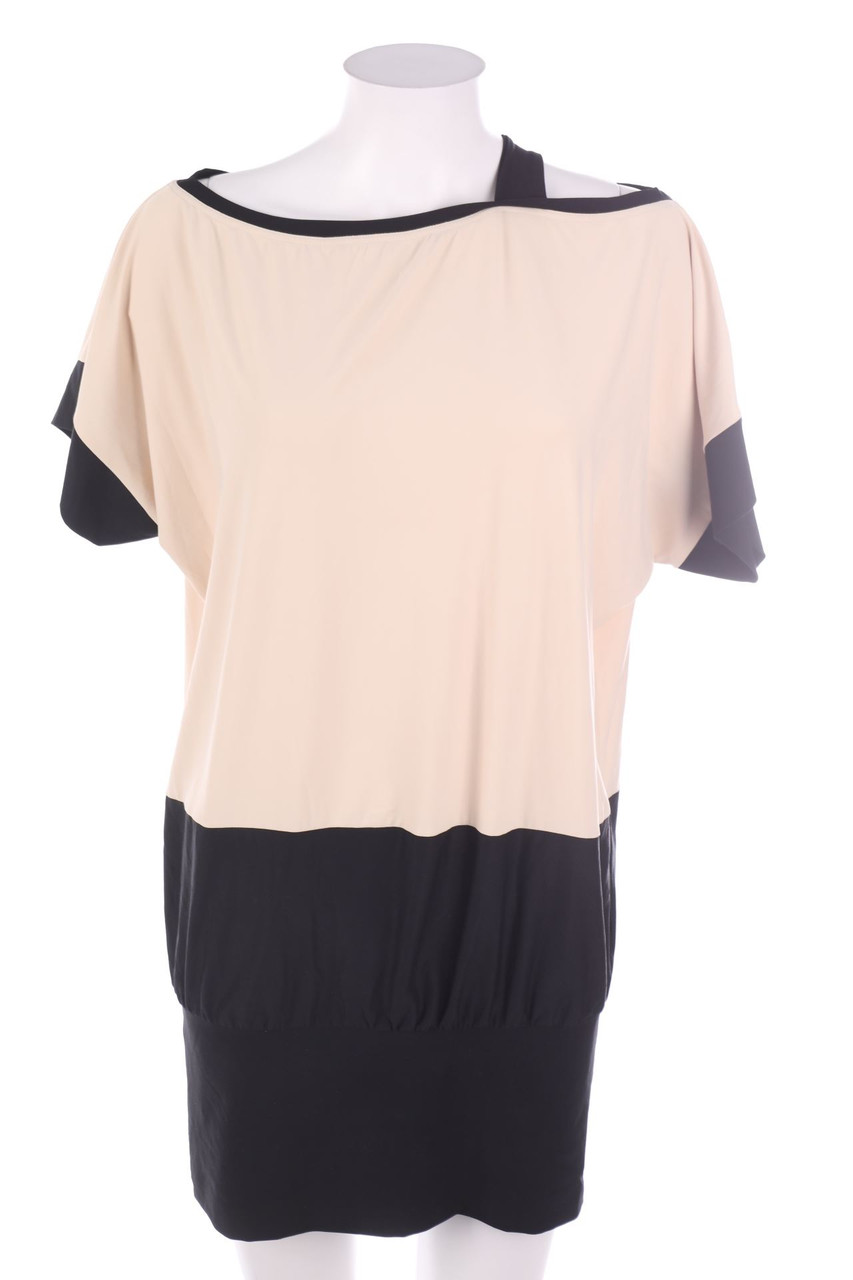 Ohne Label - Cold-Shoulder-Kurzarm-Shirt - D 40
