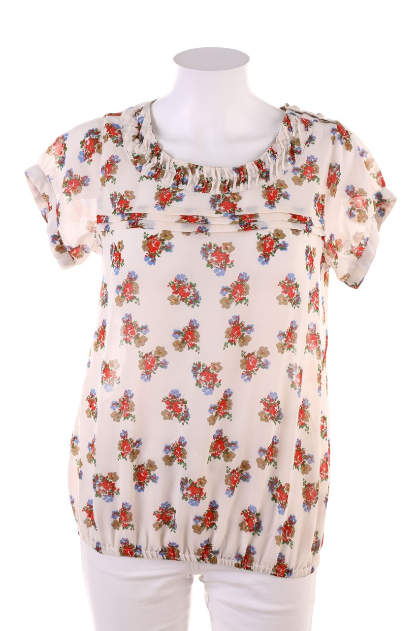 DUNNES - Kurzarm-Bluse - L