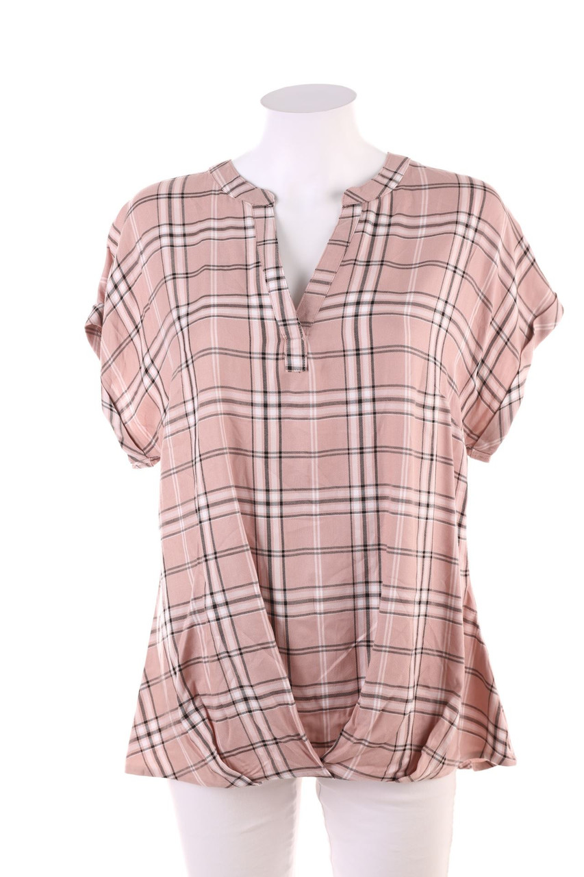 Multiblu - Kurzarm-Bluse - L