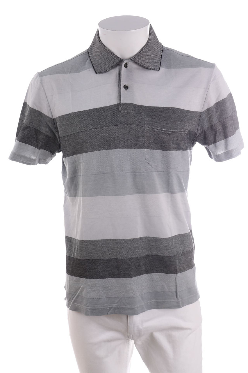 sevensigns - Poloshirt mit Streifen - S