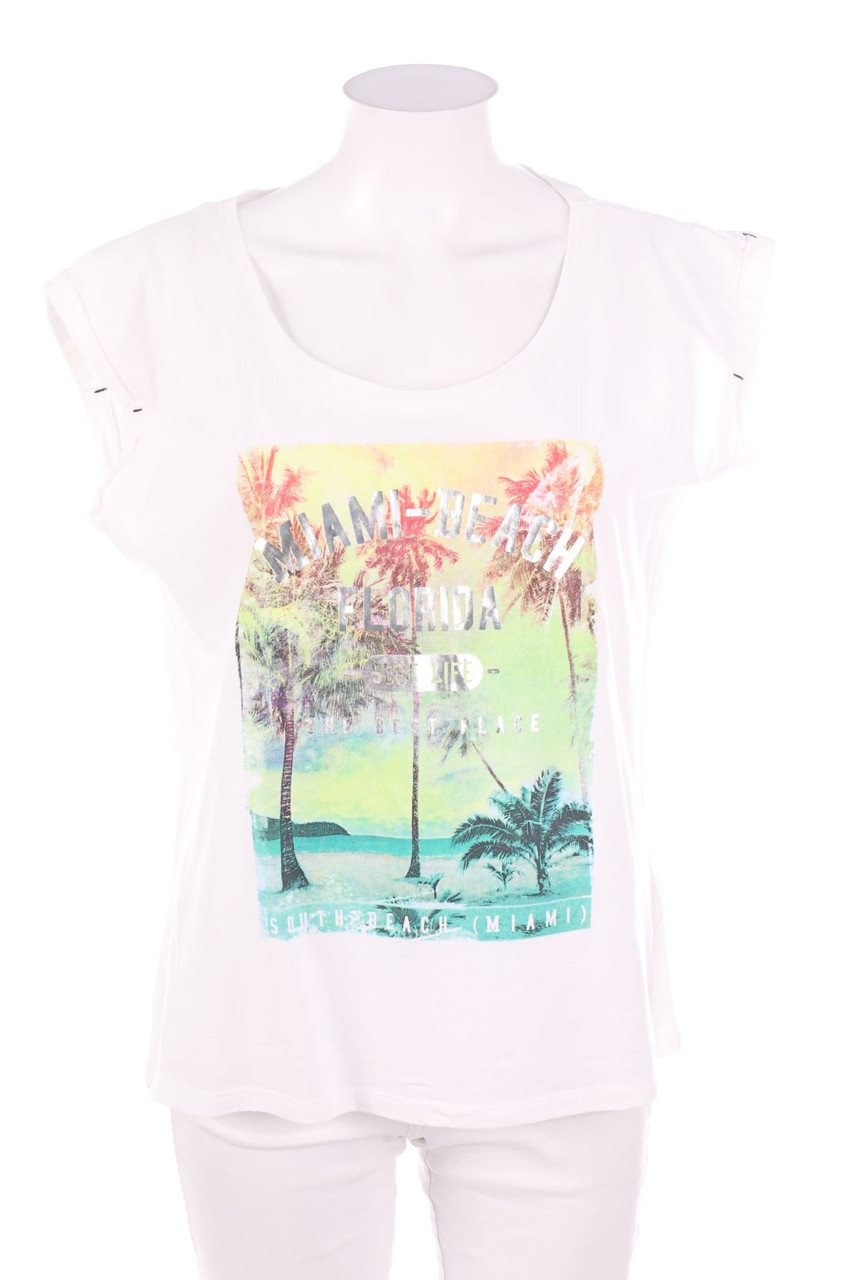 Ohne Label - Top mit Print - D 44-46