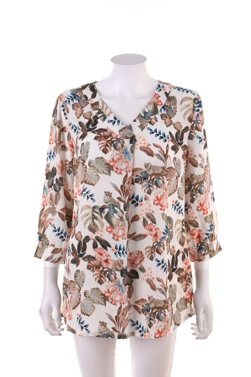 Atlas for Women - Bluse mit 3/4-Ärmel - L