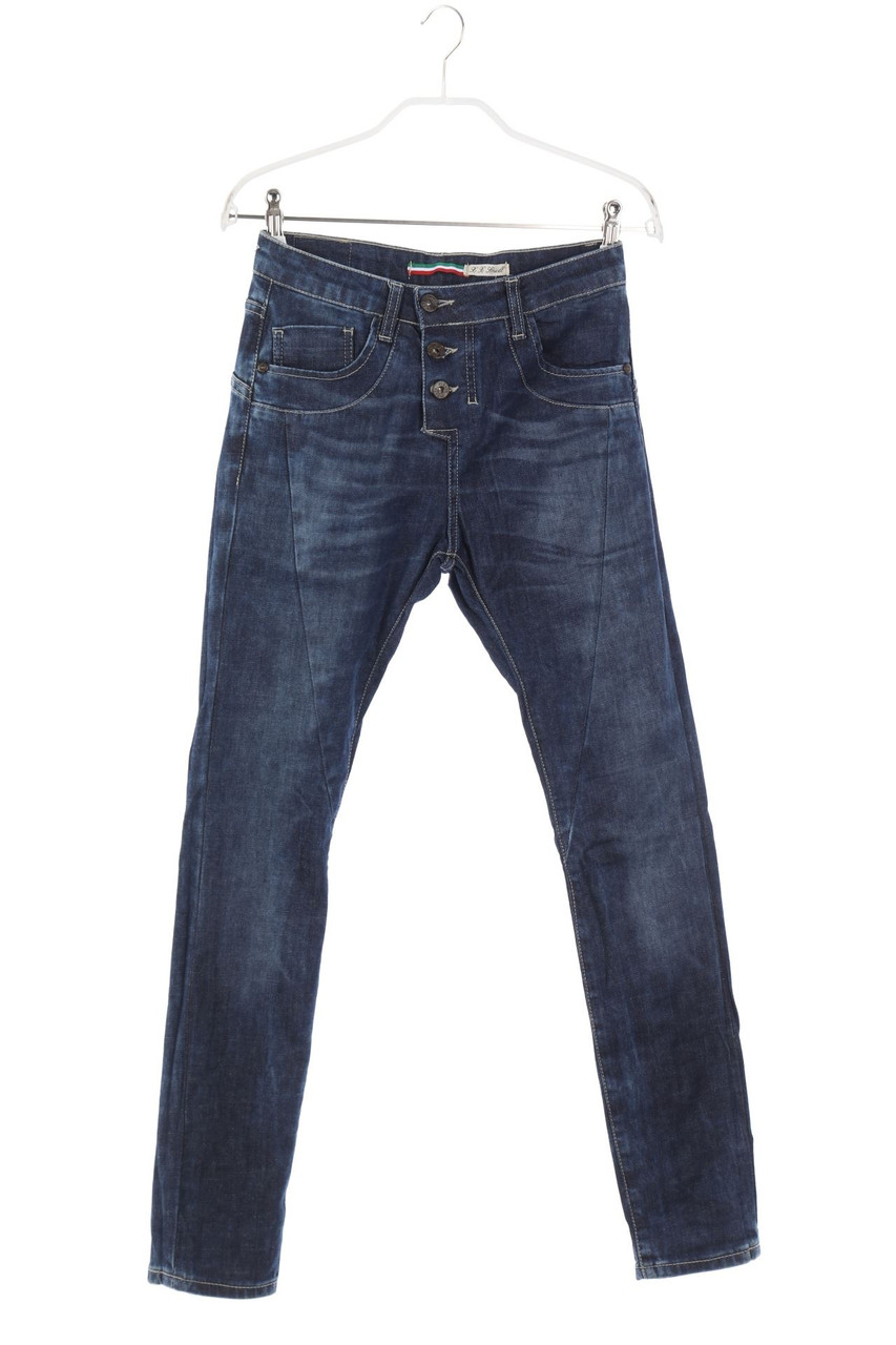 Please - Dark Denim Skinny-Jeans - XXS