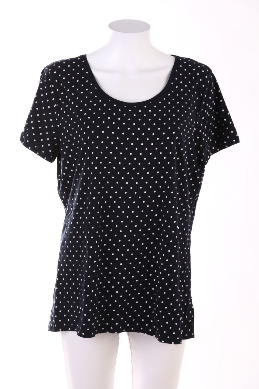 C&A - Kurzarm-Shirt mit Pünktchen - XL