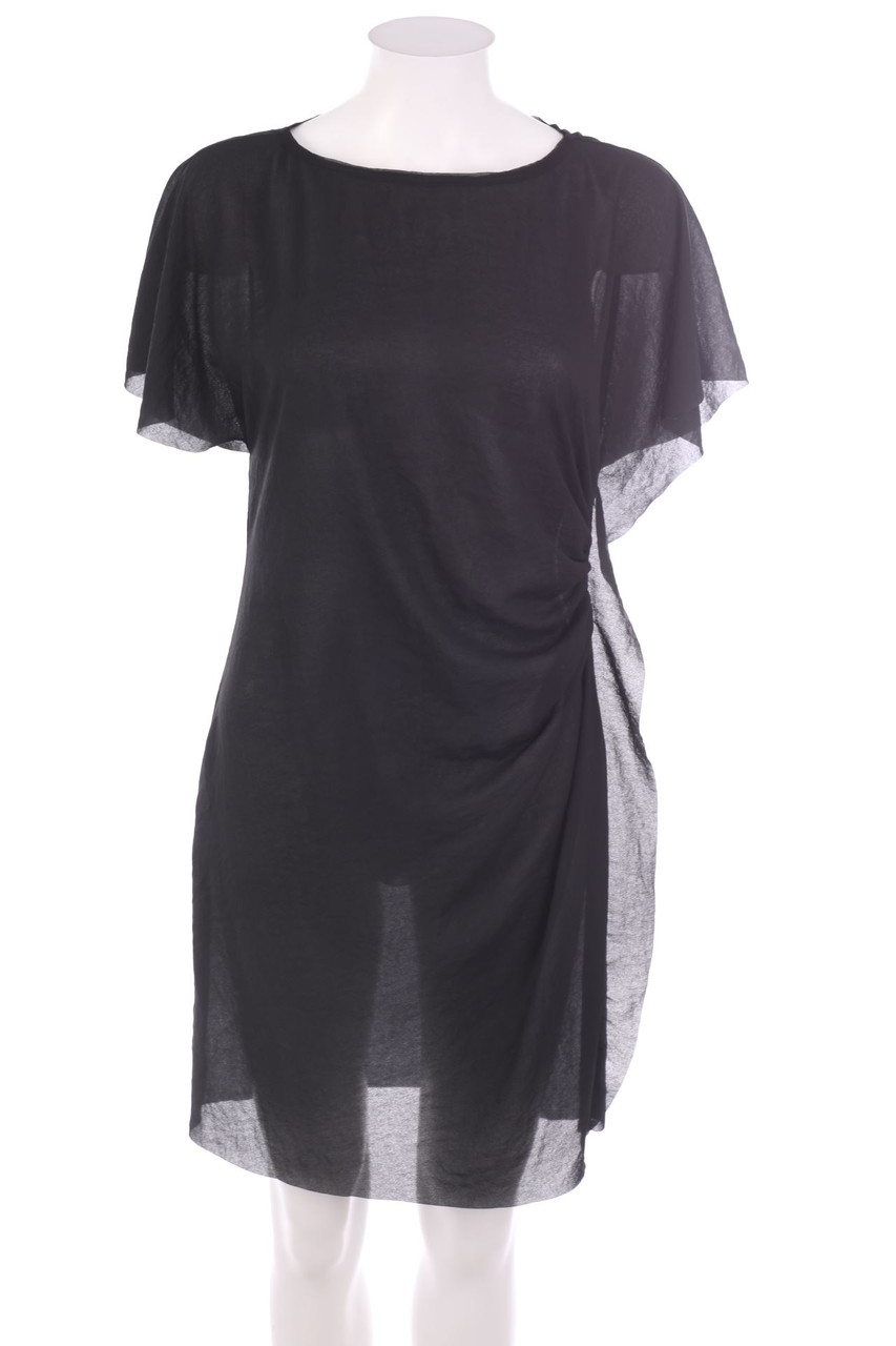 Ohne Label - Cocktailkleid mit Raffungen - D 38