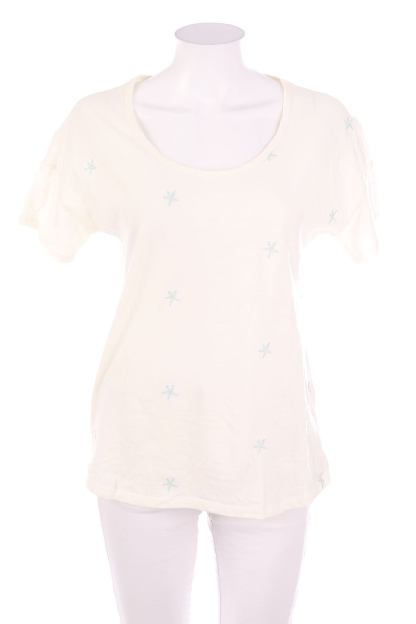 intimissimi - Kurzarm-Shirt mit Stickereien - L