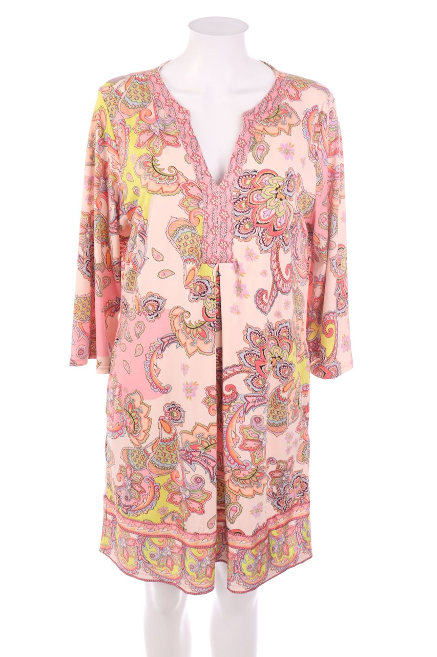 Ohne Label - Minikleid mit Paisley-Print - D 44