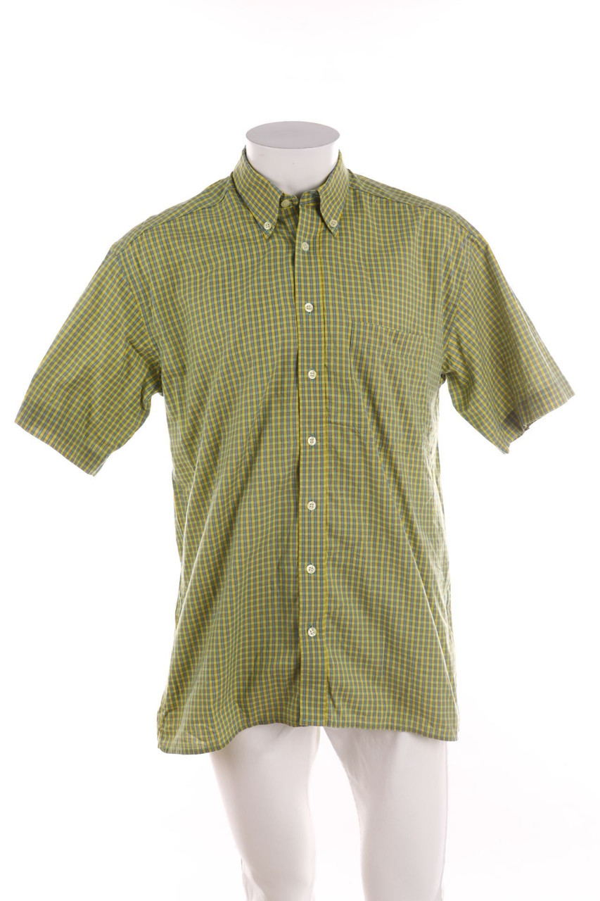 CLUB DAMINGO - Kurzarm-Hemd mit Button-down-Kragen mit Tartan-Muster - 56