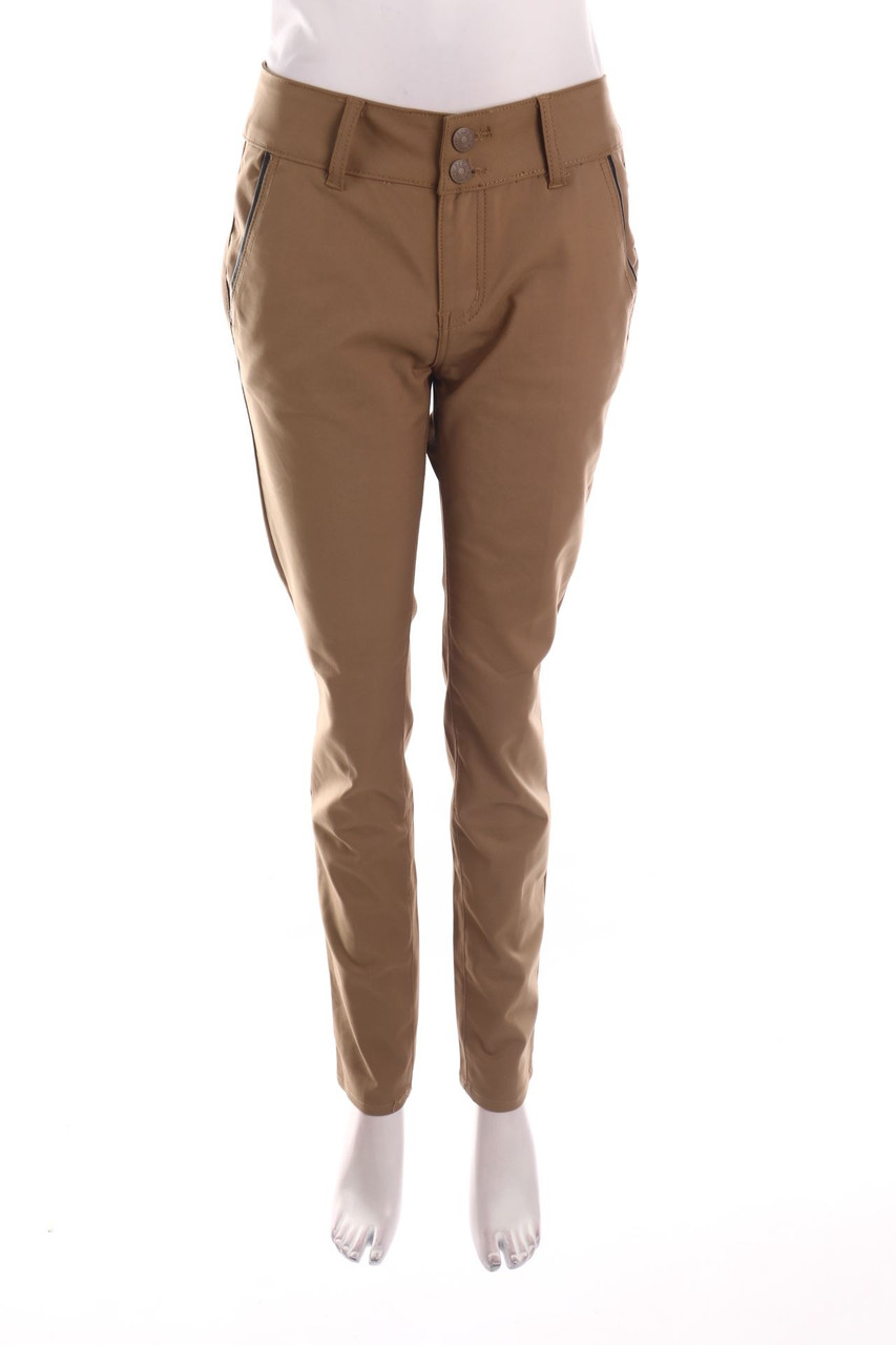 SECONDHAND - Hose mit Kunstleder-Details - W30