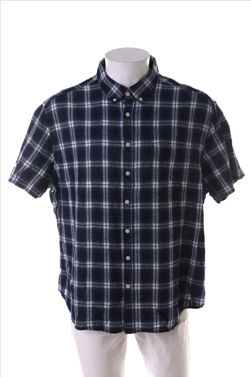 C&A - Kurzarm-Hemd mit Button-down-Kragen - 2XL