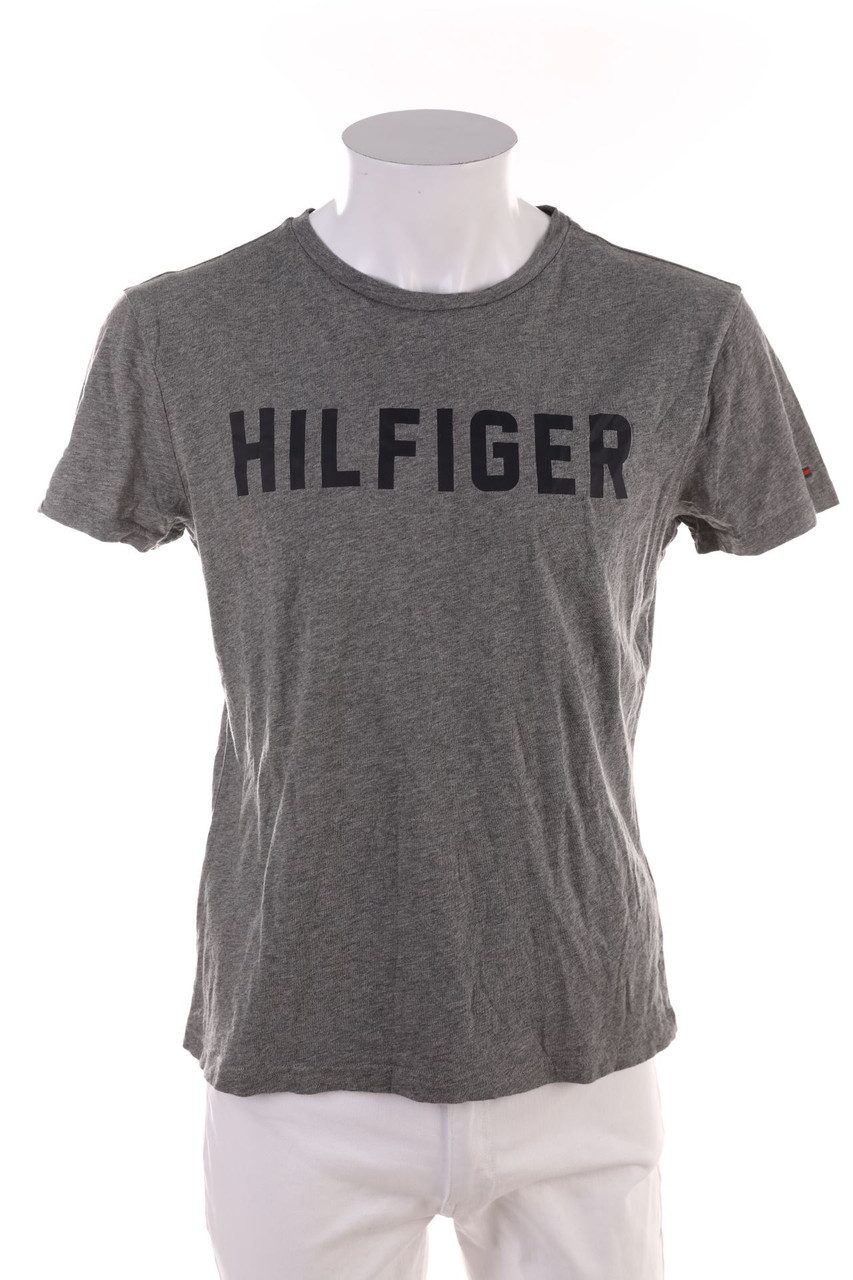 TOMMY HILFIGER - T-Shirt mit Logo-Print - M