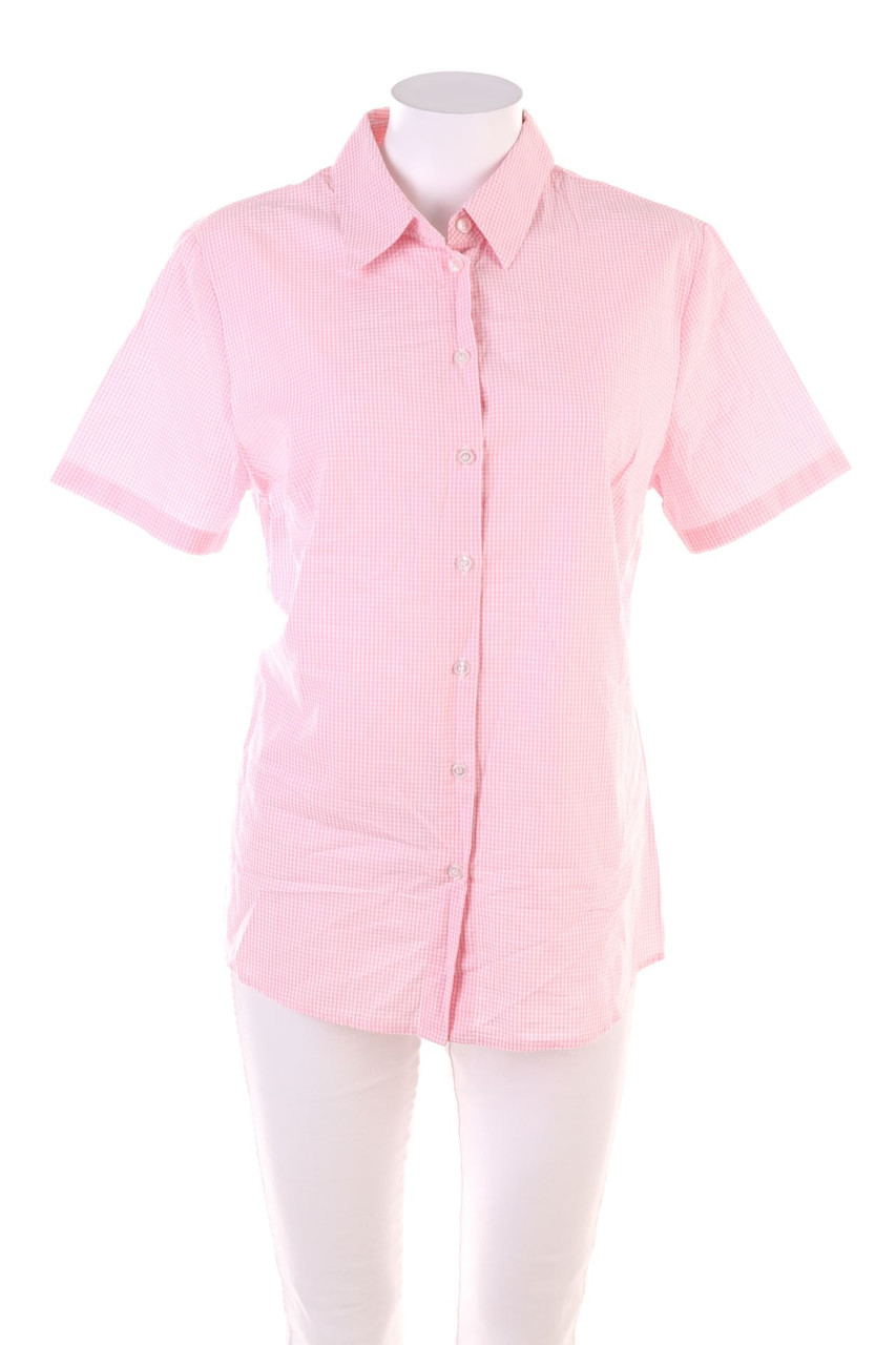 Peter Hahn - Hemd-Bluse mit kurzem Ärmel - XL