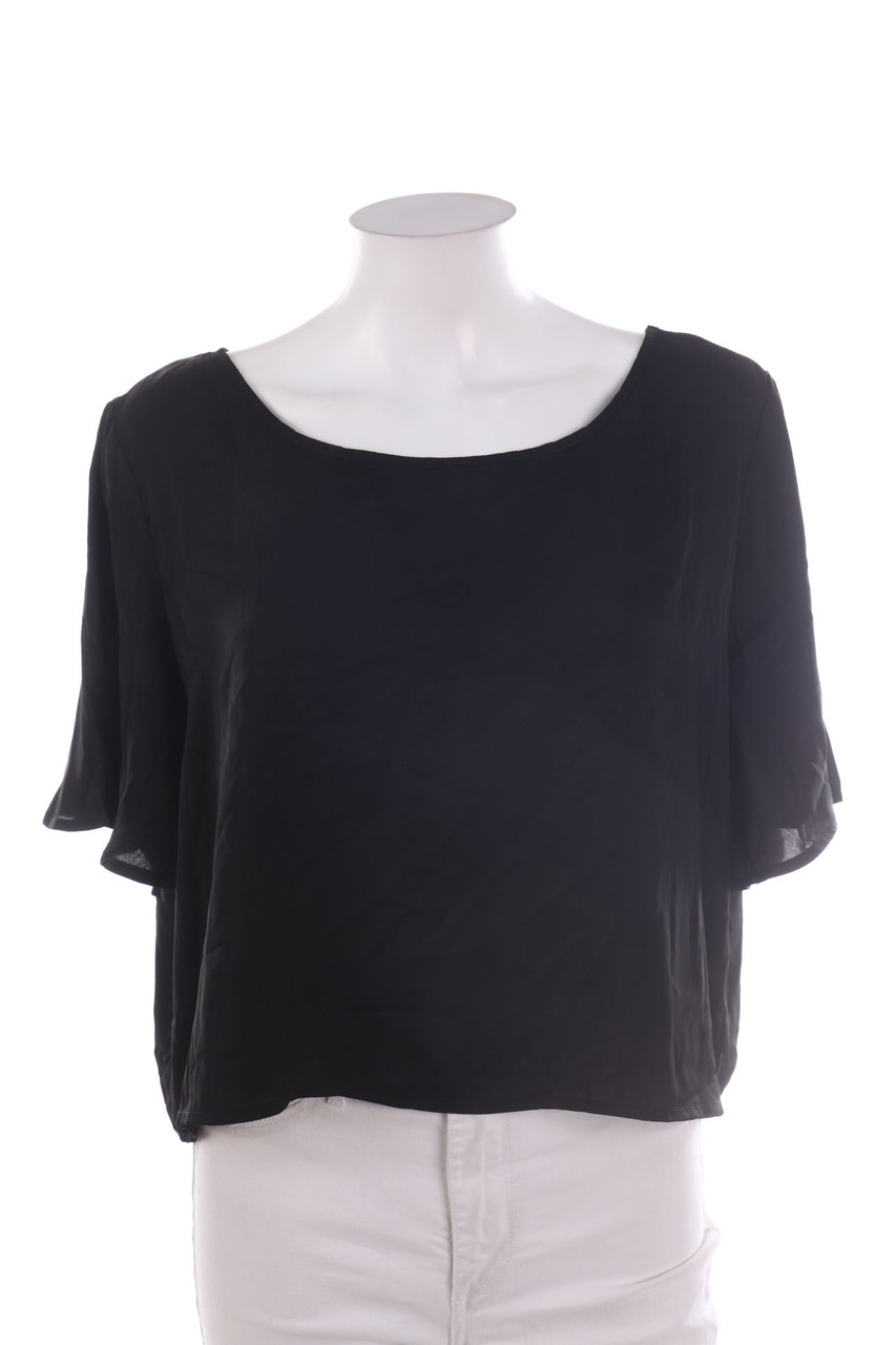 manguun - Kurzarm-Bluse - L