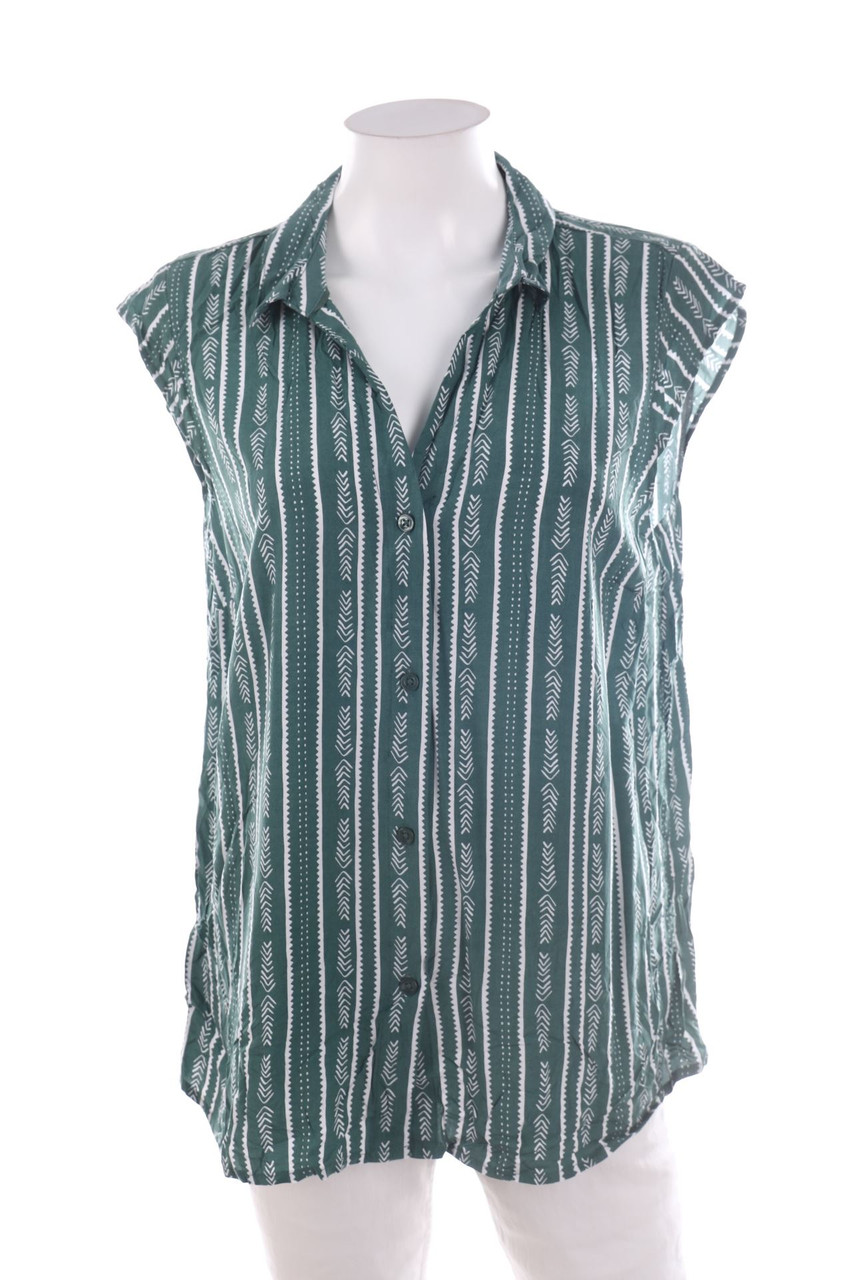 Laura Torelli - ärmellose Hemd-Bluse - M