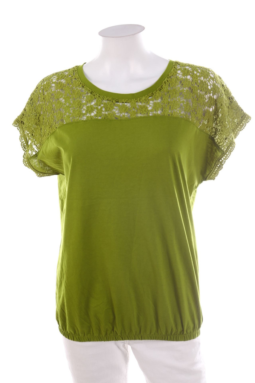 RAINBOW - Kurzarm-Shirt mit Spitze - S