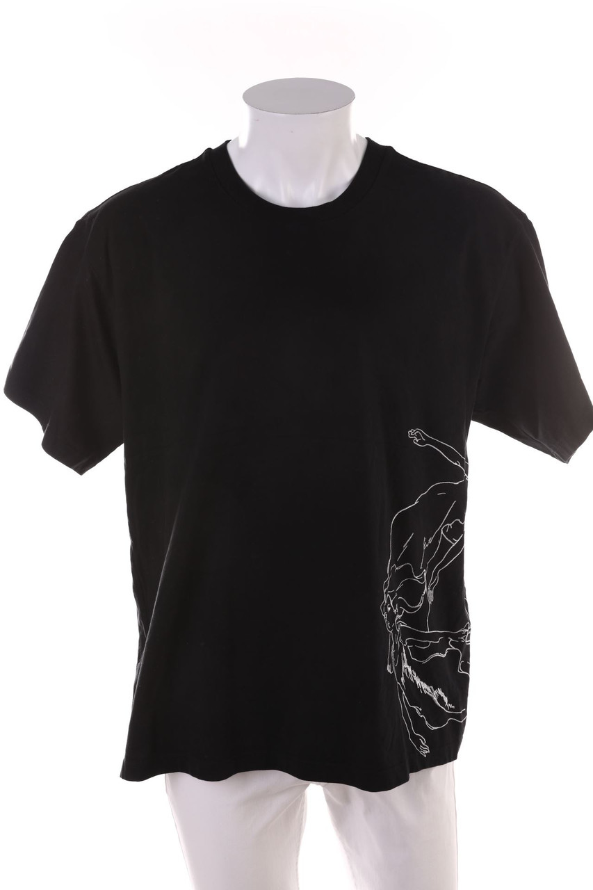 adidas - T-Shirt mit Print - L