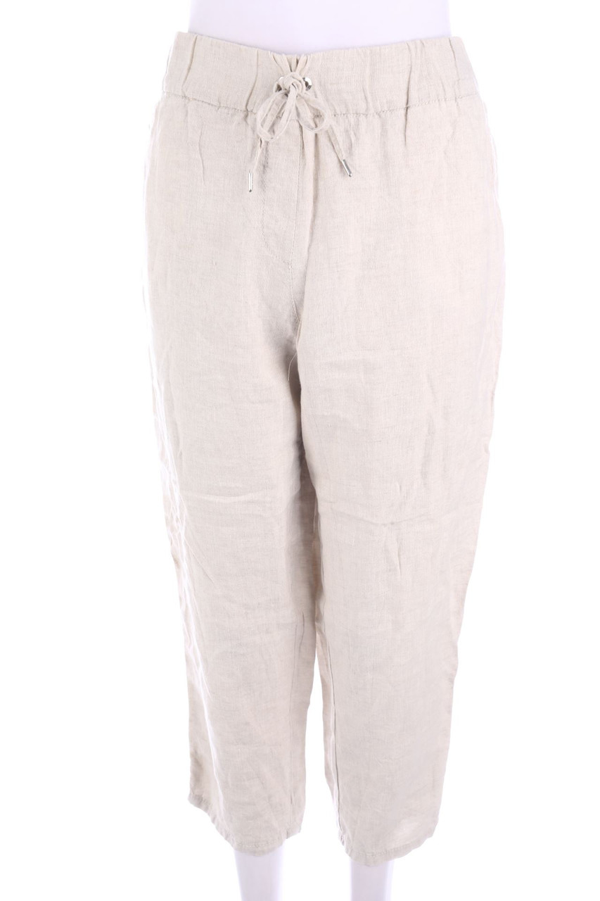 TONI - Leinenhose - 2XL