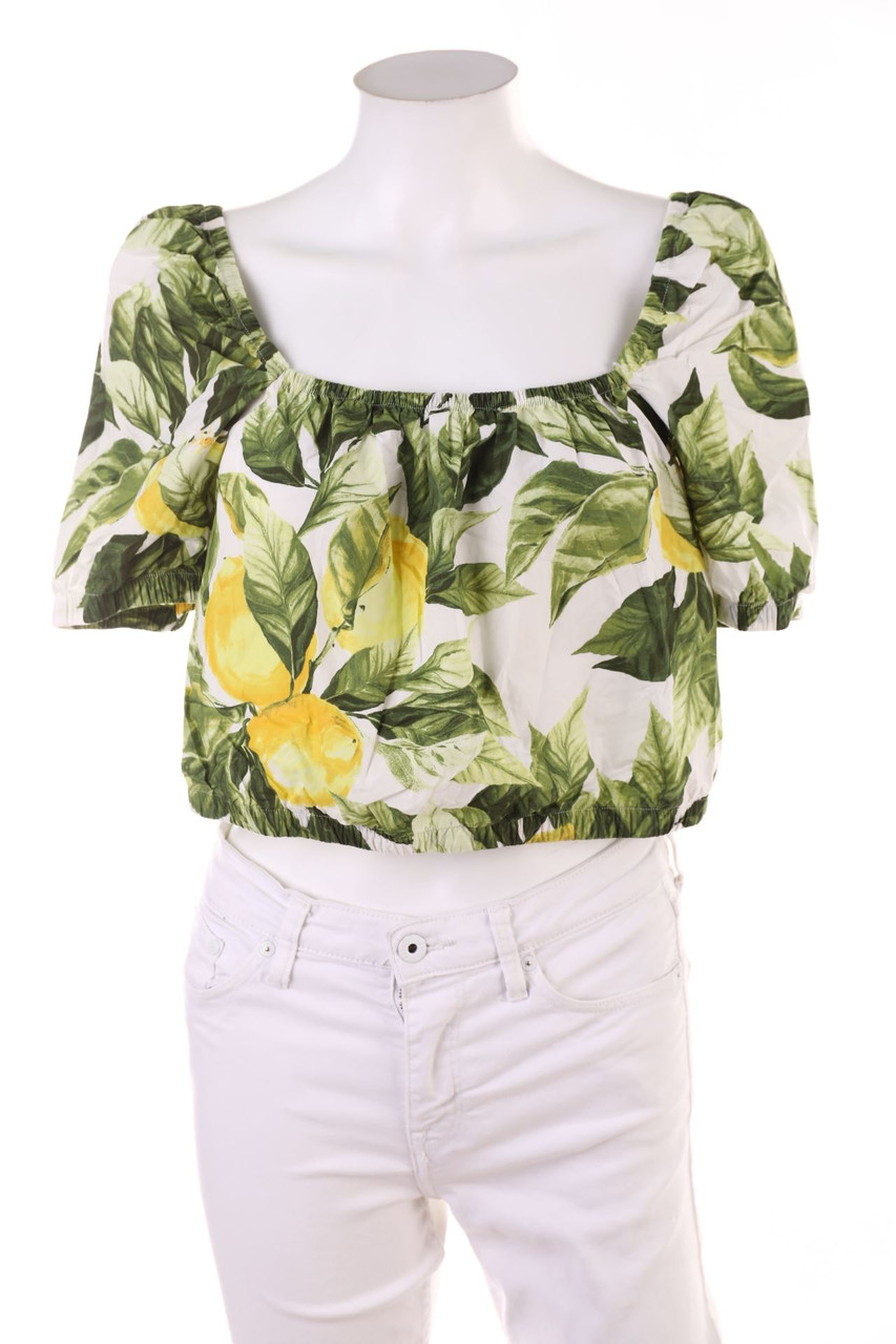 H&M - Kurzarm-Bluse - S