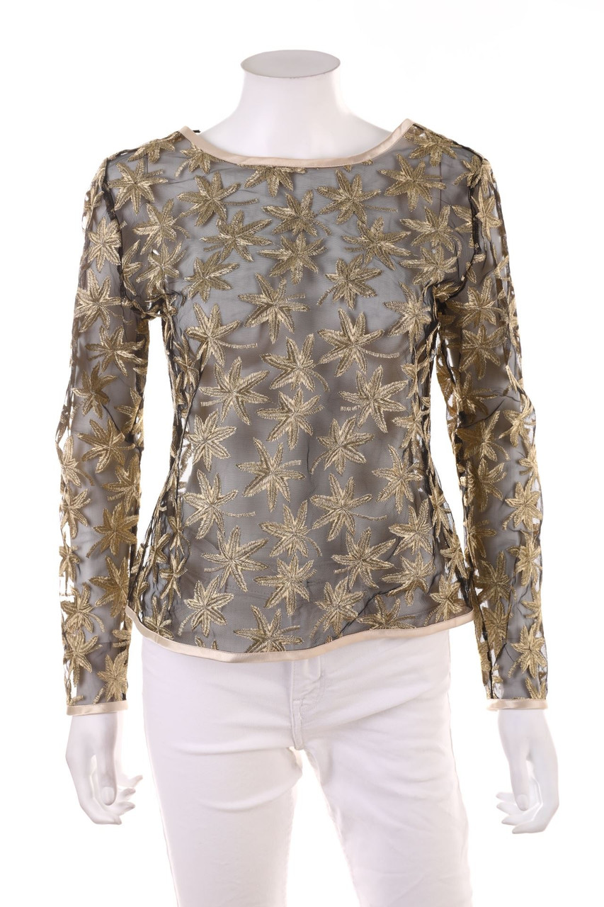 NH NADINE H - Bluse aus Mesh - L