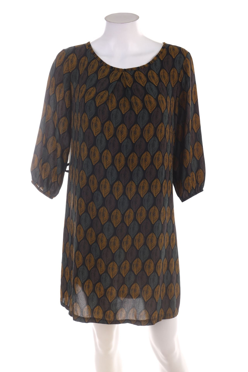 Ohne Label - Minikleid mit Muster - D 40-42