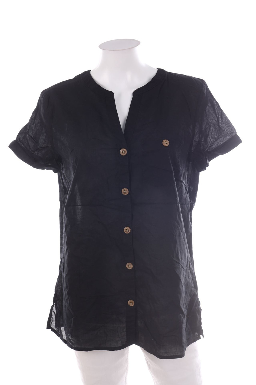 bonprix collection - Hemd-Bluse mit kurzem Ärmel - L