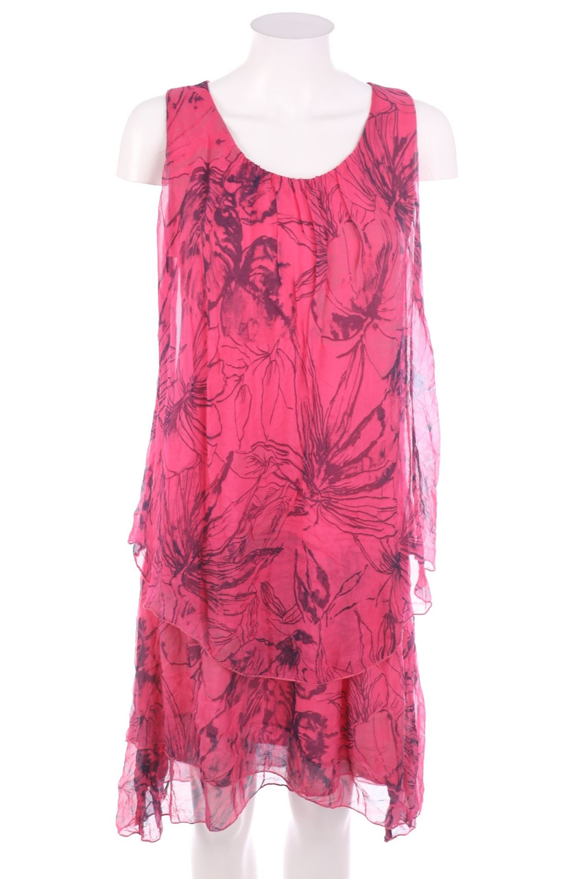SECONDHAND - Kleid mit Blumen-Print - L