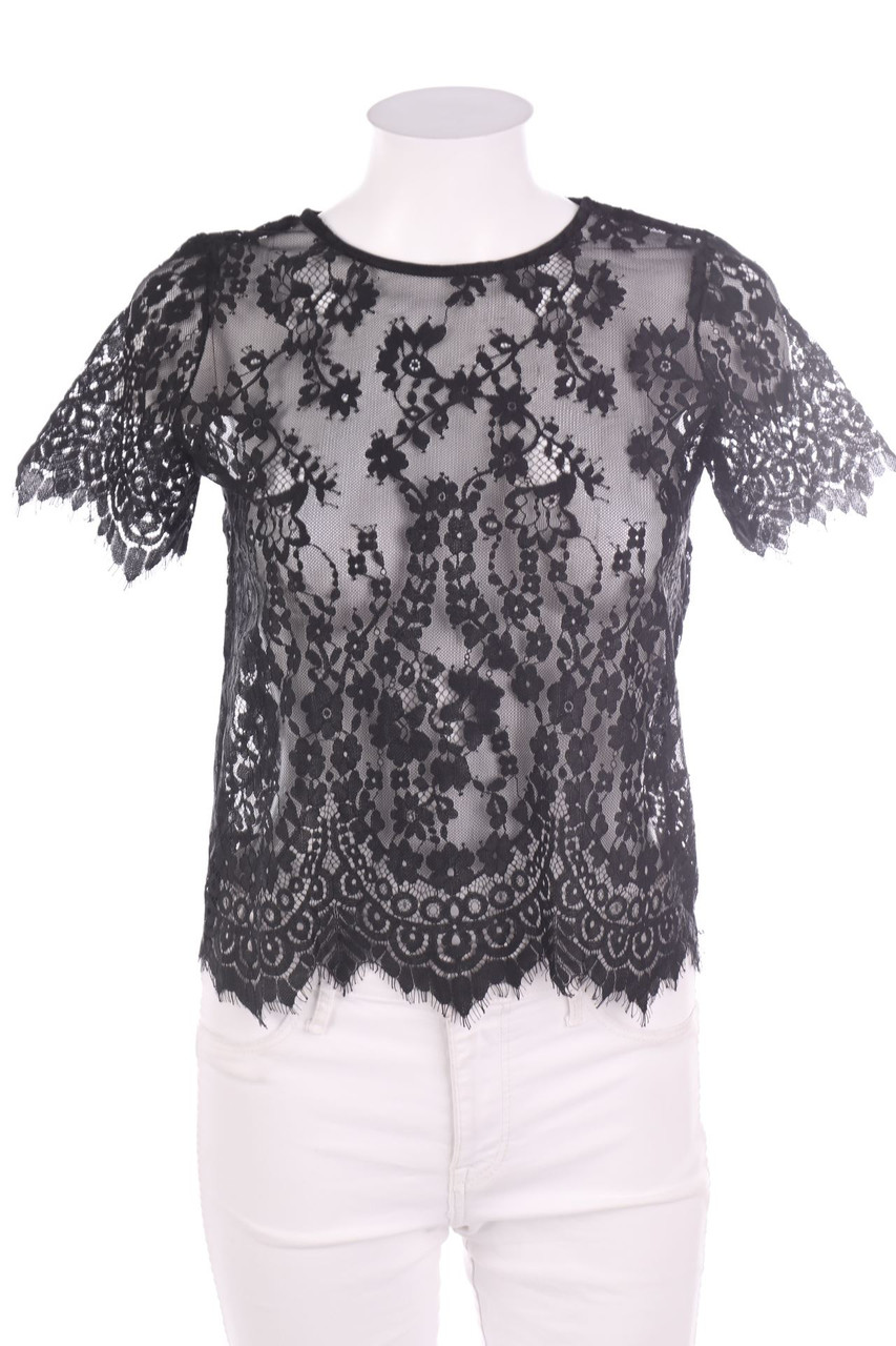 Pimkie COLLECTION - Kurzarm-Shirt aus Spitze - XS