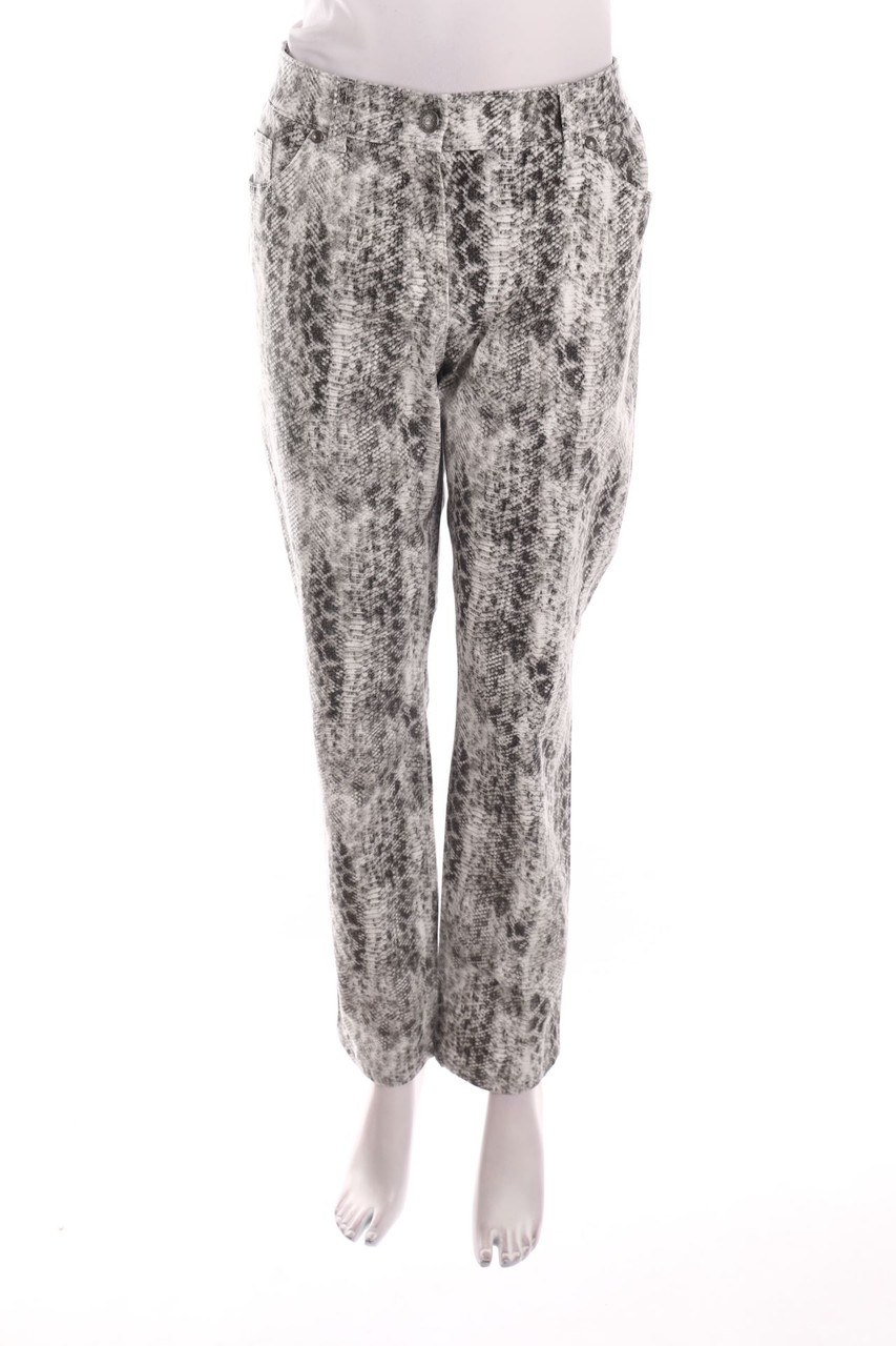 GERRY WEBER - Hose mit Animal-Print - D 44