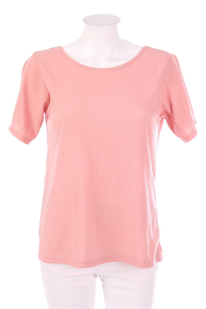 Ohne Label - Kurzarm-Shirt mit Cut-outs - S