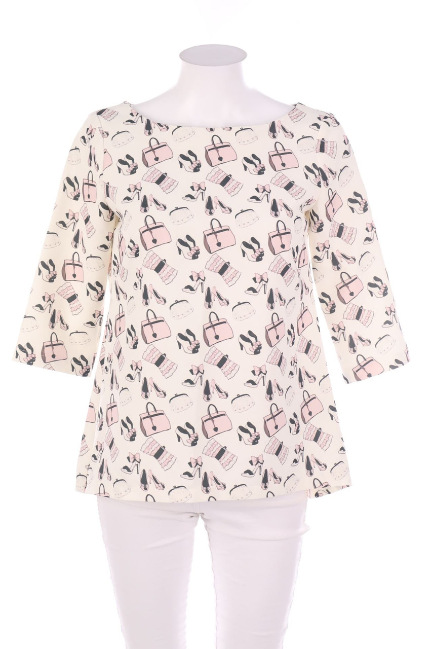 SECONDHAND - Bluse mit Print - S